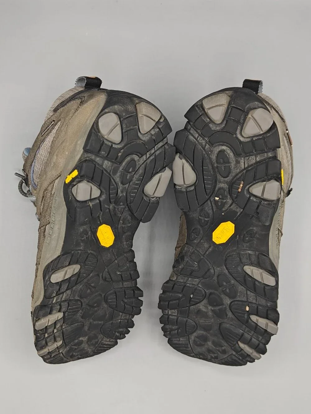 MERRELL MOAB GRANITE WOMENS WATERPROOF HIKING SHOES SIZE 11 US Pre-Owned